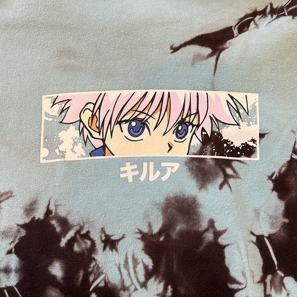 Zumiez Hunter X Hunter Killua Tie Dye Hoodie - Men’s XL - Picture 2 of 4